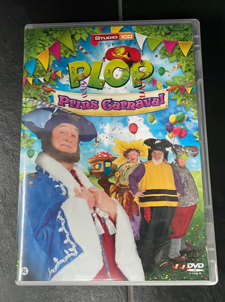 DVD - Plop prins carnaval, Cd's en Dvd's, Dvd's | Kinderen en Jeugd, Zo goed als nieuw, Film, Overige genres, Ophalen of Verzenden