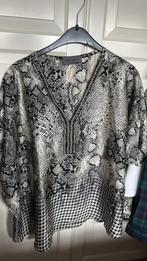 Zeer mooie Amélie & Amélie XL blouse, Kleding | Dames, Ophalen of Verzenden, Zo goed als nieuw, Maat 46/48 (XL) of groter, Zwart
