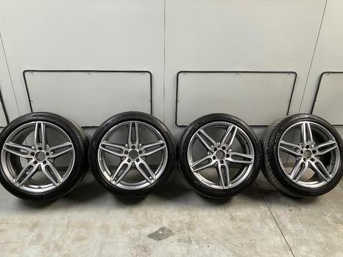 Mercedes AMG velgen 19inch met tpms sensoren, Auto-onderdelen, Banden en Velgen, Velg(en), Zomerbanden, 19 inch, 275 mm, Personenwagen