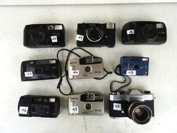 Set van 2 CANON YASHICA KONICA-camera's  beschikbaar voor biedingen