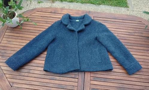 Flair goes Retro zalig zacht jasje, maatje XL (L)  nieuw, Kleding | Dames, Jassen | Winter, Nieuw, Maat 38/40 (M), Blauw, Ophalen of Verzenden