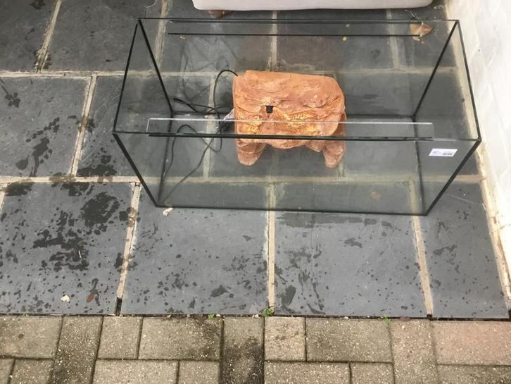 Aquarium voor schilpadden, Dieren en Toebehoren, Vissen | Aquaria en Toebehoren, Zo goed als nieuw, Ophalen