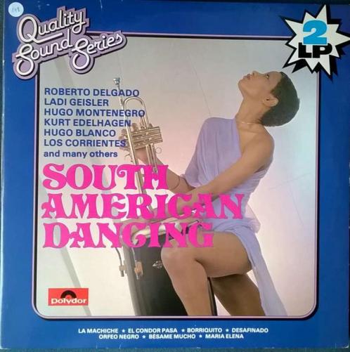 2 LP's South American Dancing - Quality Sound Series, CD & DVD, Vinyles | Musique latino-américaine & Salsa, Comme neuf, 12 pouces