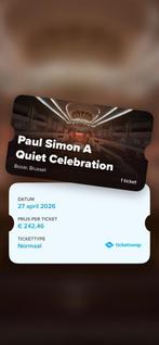 Paul Simon Bozar 30april, Tickets en Kaartjes, April
