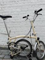 Brompton M3R ivory 3 vitesses porte bagages, Vélos & Vélomoteurs, Vélos | Vélos pliables, Vitesses, Brompton, Comme neuf, Enlèvement