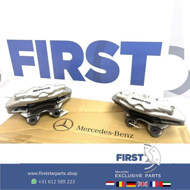 REMMEN A0044233598 A0044233698 BREMBO REMKLAUW REMTANG SET M, Auto-onderdelen, Remmen en Aandrijving, Mercedes-Benz, Gebruikt