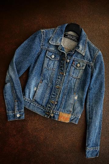 Origineel Guess jeans spijkerjack maat S beschikbaar voor biedingen
