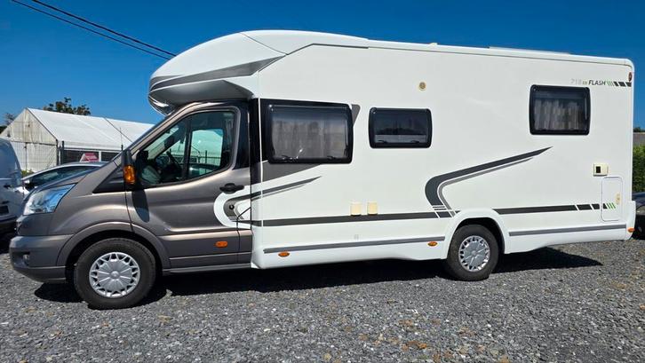 Challenger Trigano camper, Caravans en Kamperen, Mobilhomes, Particulier, tot en met 4, Half-integraal, Challenger, Ford, Diesel