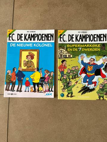 Strips F.C.De Kampioenen beschikbaar voor biedingen