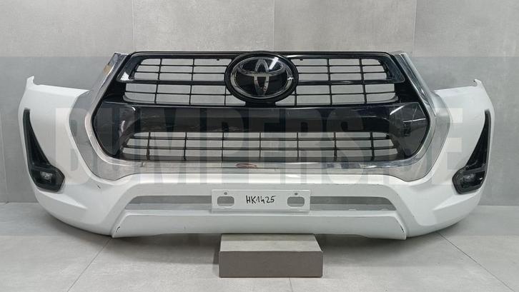 Bumper Toyota Hilux 8 VIII FACELIFT IX 9 20-52119-0KP70 Voor, Auto-onderdelen, Carrosserie, Bumper, Voor, Gebruikt, 6 maanden garantie
