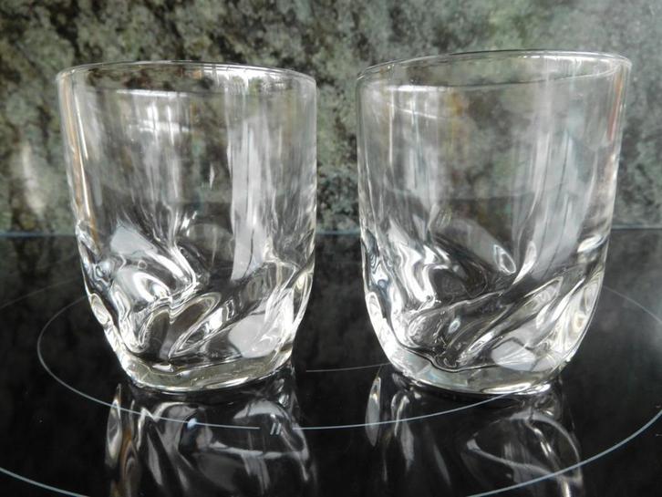 2 Cinzano-glazen, Verzamelen, Glas en Drinkglazen, Zo goed als nieuw, Ophalen of Verzenden