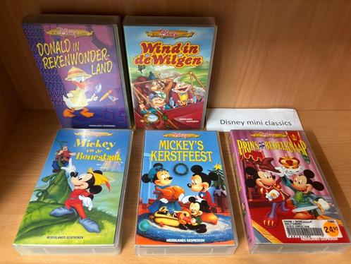 Disney videobanden mini classics video band origineel Mickey, Cd's en Dvd's, VHS | Kinderen en Jeugd, Zo goed als nieuw, Tekenfilms en Animatie