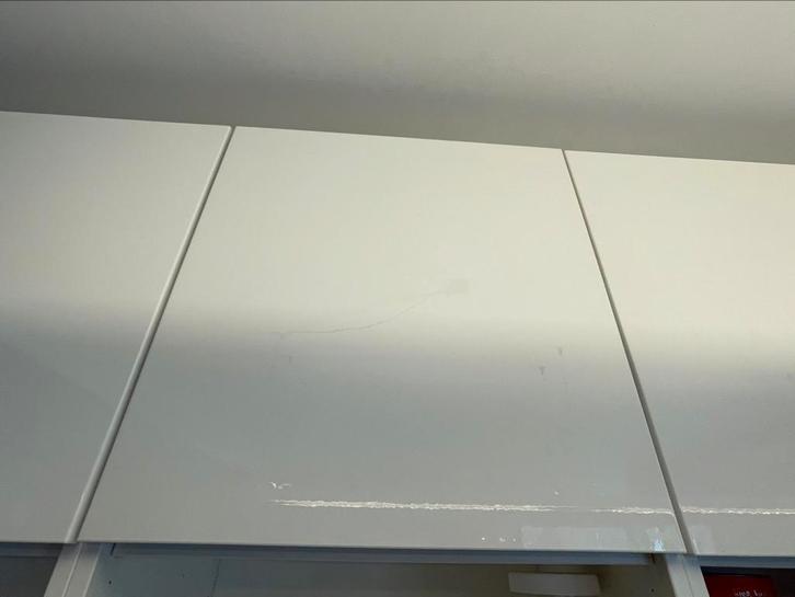 Ikea Besta deurtjes wit hoogglans 60x64cm, Huis en Inrichting, Kasten | Overige, Zo goed als nieuw, Ophalen