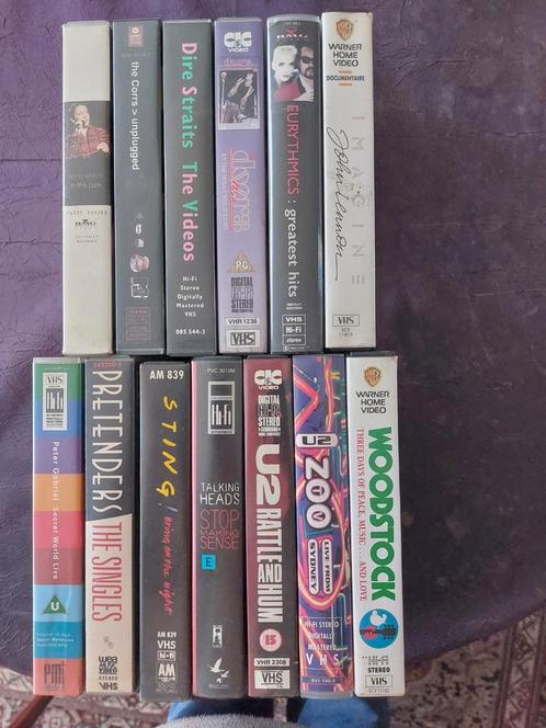 VHS - Muziekvideo's, Cd's en Dvd's, VHS | Documentaire, Tv en Muziek, Zo goed als nieuw, Muziek en Concerten, Alle leeftijden