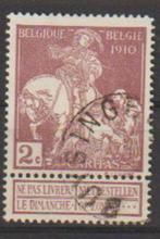 België 1910 nr 89, Gestempeld, Verzenden