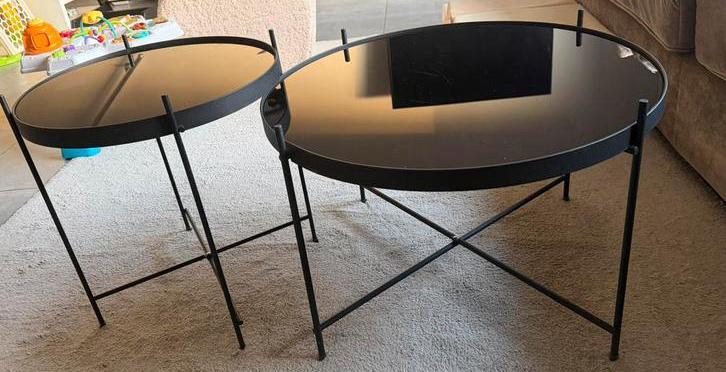 2 salontafels Zuiver, Huis en Inrichting, Barkrukken, Gebruikt, Ophalen