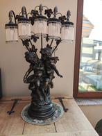 Lampe art nouveau signé selos atelier de fonderie parisien