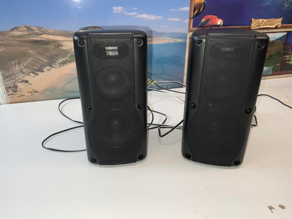 PAAR COMPACTE LUIDSPREKERS ROCKWOOD XHB302 3-WEG 30 WATT, Audio, Tv en Foto, Luidsprekerboxen, Ophalen of Verzenden, Zo goed als nieuw