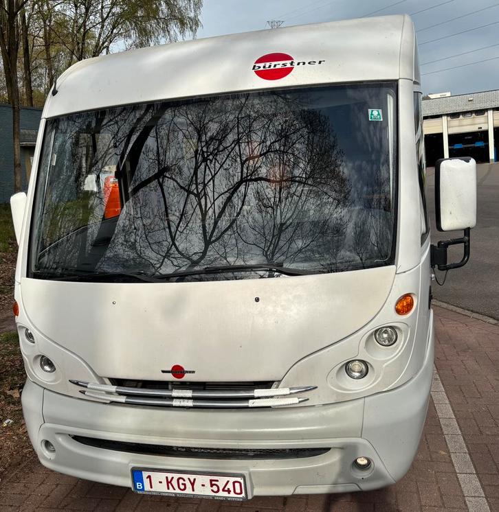 Burstner T602/ I640 in uitmuntende staat gezien de leeftijd, Caravans en Kamperen, Mobilhomes, Particulier, tot en met 4, Integraal