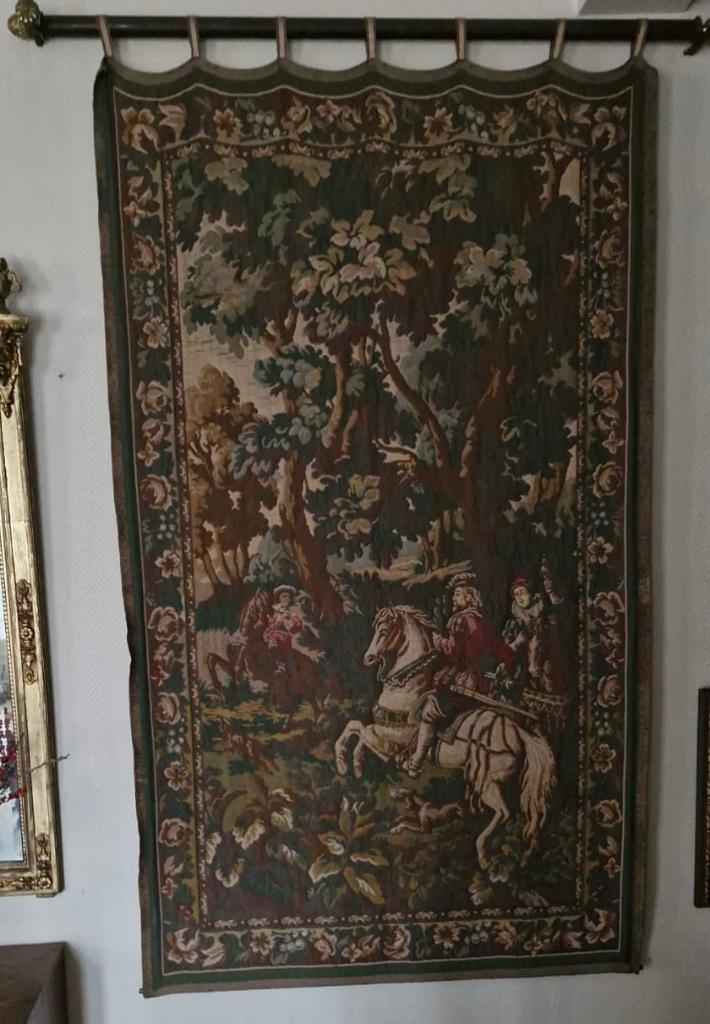 Wandtapijten, Ophalen