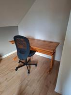 bureaumeubel en stoel, Huis en Inrichting, Ophalen, In hoogte verstelbaar, Zo goed als nieuw, Bureau
