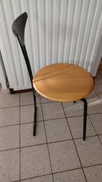 Chaise de salle à manger design, Maison & Meubles, Chaises, Enlèvement, Utilisé, Bois, Quatre