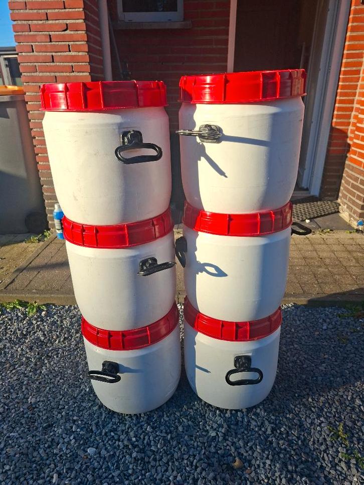 Curtec water/luchtdichte tonnen 26l, Tuin en Terras, Regentonnen, Zo goed als nieuw, Ophalen