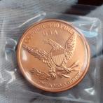 Piece de monnaie / USA / 1 A.V.D.P Once Cuivre .999 / UNC, Timbres & Monnaies, Monnaies | Amérique, Enlèvement ou Envoi, Monnaie en vrac
