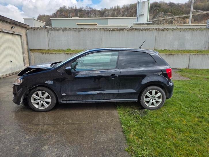 Vw polo 6r, Auto's, Volkswagen, Particulier, Polo, Diesel, Euro 5, 3 deurs, Zwart