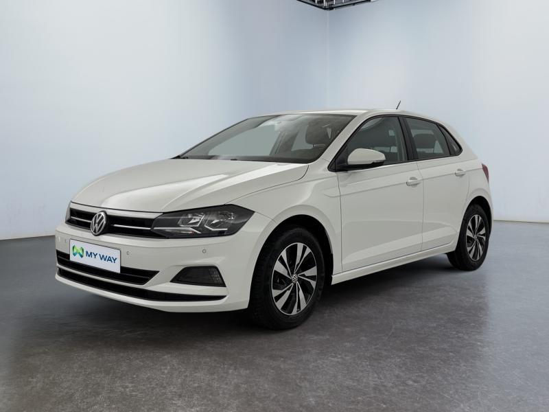 Volkswagen Polo Comfortline*GPS*Caméra*Capteurs Av/Ar*Clim, Euro 6, 95 pk, Wit, Bedrijf