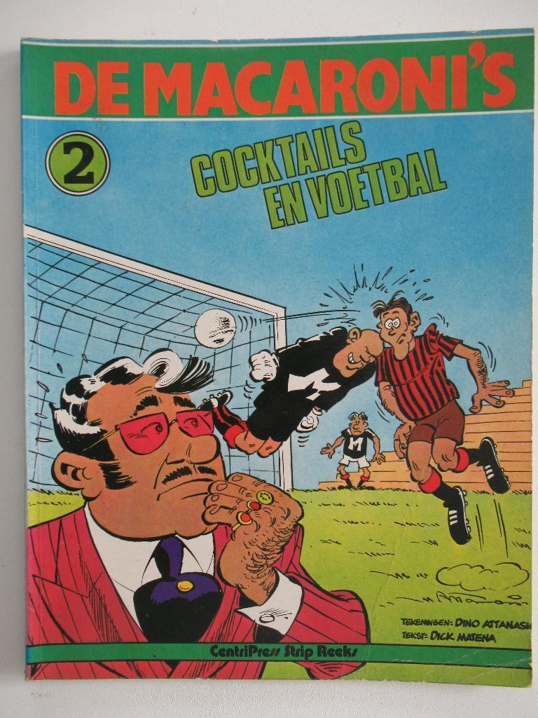 de macaroni's...nr.2...cocktails en voetbal...., Ophalen of Verzenden, Gelezen