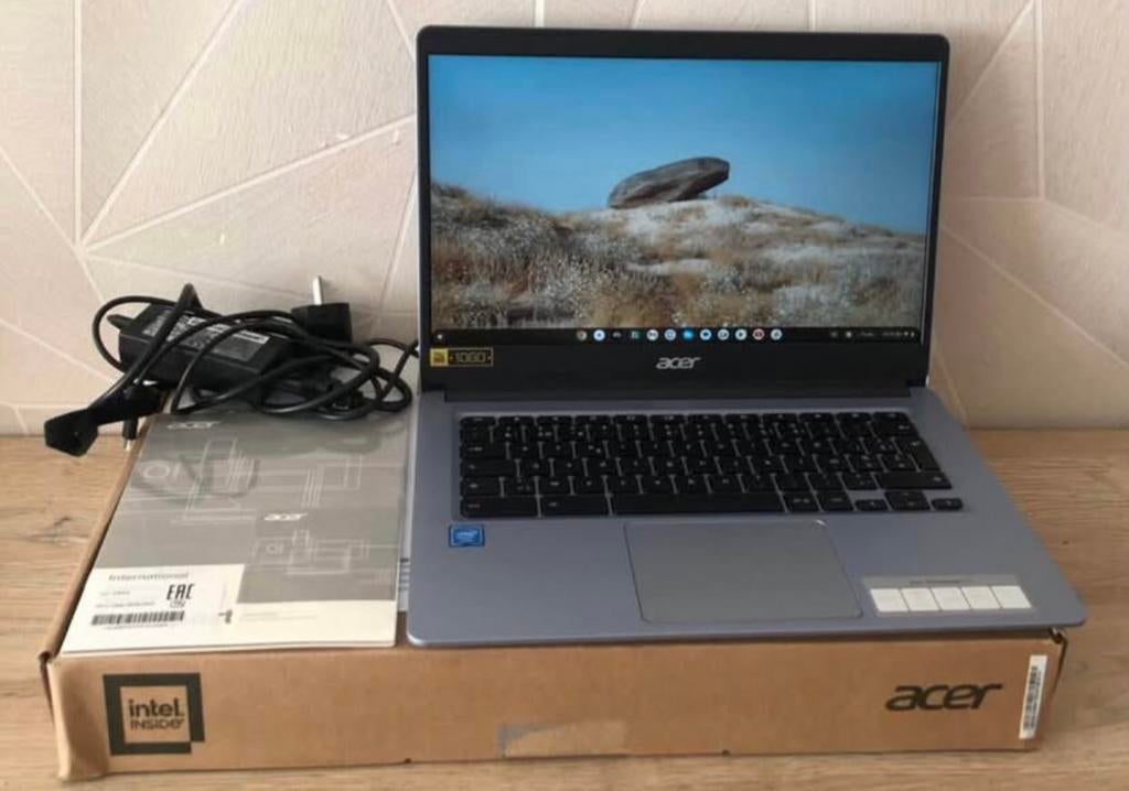 Nieuw Acer Chromebook 314 CB314-1HT-C443 - 14 Inch - Azerty, Computers en Software, Chromebooks, 14 inch, 64 GB, 8 GB, Ophalen of Verzenden
