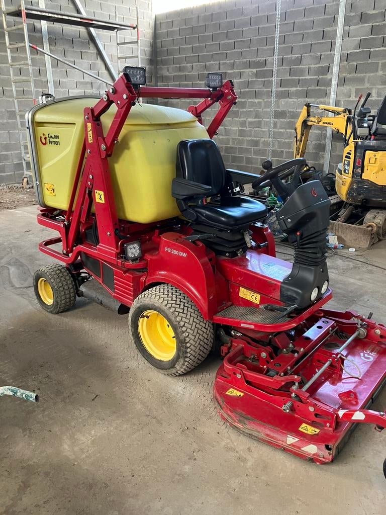 Tracteur tondeuse Gianni Ferrari, Tuin en Terras, Zitmaaiers, Gebruikt, 120 cm of meer, Elektrische starter, Opvangbak, Ophalen