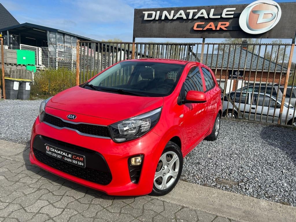 Kia Picanto 1.0i - 1er Proprio - Clima - Garantie, Autos, Kia, Rouge, Achat, 998 cm³, Euro 6