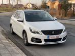 Peugeot 308 2017/12 1.6 diesel euro6b, Auto's, Voorwielaandrijving, Leder en Stof, Wit, 5 deurs