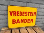 Vredestein Banden emaille reclamebord, Antiek en Kunst, Ophalen of Verzenden