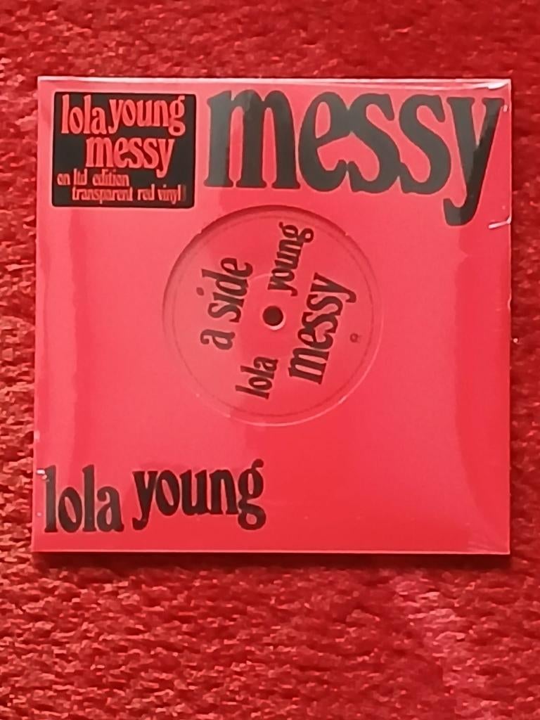 LOLA YOUNG - Messy 7" - ltd red vinyl, 7 inch, 2020 tot heden, Ophalen of Verzenden, Limited edition