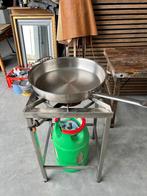 Gas fornuis gasbrander, Elektronische apparatuur, Fornuizen, Ophalen, Minder dan 85 cm, Zo goed als nieuw, Gas