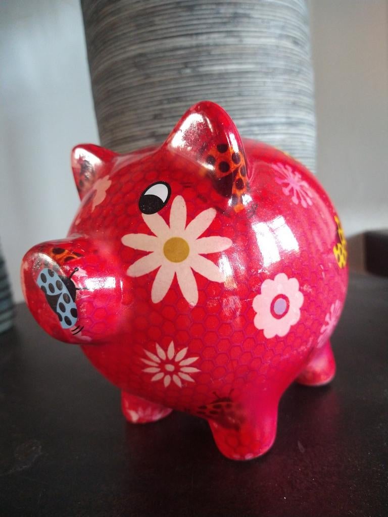 Pomme-pidou spaarpot varken groot, Collections, Tirelires, Enlèvement