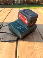 Metabo oplader plus batterij, Ophalen of Verzenden, Gebruikt