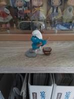 smurfsmurf 20193 smurfen dweilen en verzegelen, Verzamelen, Smurfen, Verzenden, Zo goed als nieuw, Luie Smurf, Poppetje, Figuurtje of Knuffel