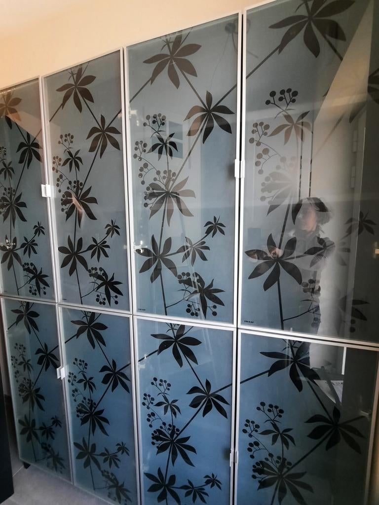 2 armoires IKEA BILLY avec portes Nickelby, Maison & Meubles, Armoires | Bibliothèques, Utilisé, Avec tiroir(s), Avec porte(s)