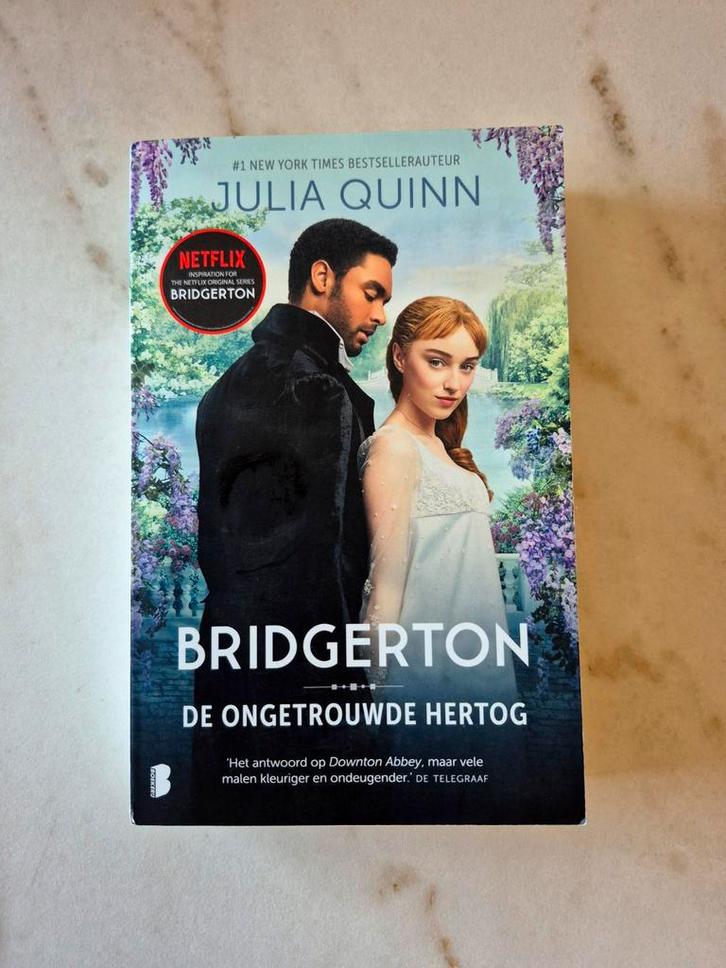 Julia Quinn - De ongetrouwde hertog, Boeken, Literatuur, Ophalen of Verzenden