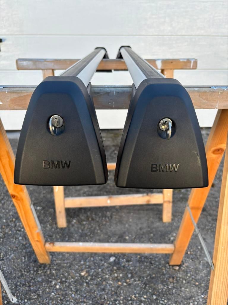 Barres de toit d'origine BMW 3 Touring F31, 2012-2019, Autos : Divers, Porte-bagages, Enlèvement, Comme neuf