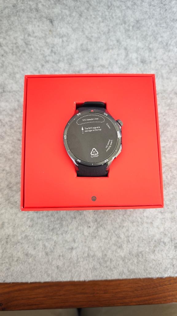 OnePlus Watch 3 (46mm), Ophalen, Oneplus, Zwart, Nieuw