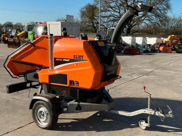 Eliet Mega Prof hakselaar, Diesel, 33PK, BJ2020, Nieuwstaat!, Tuin en Terras, Hakselaars, Zo goed als nieuw, Ophalen