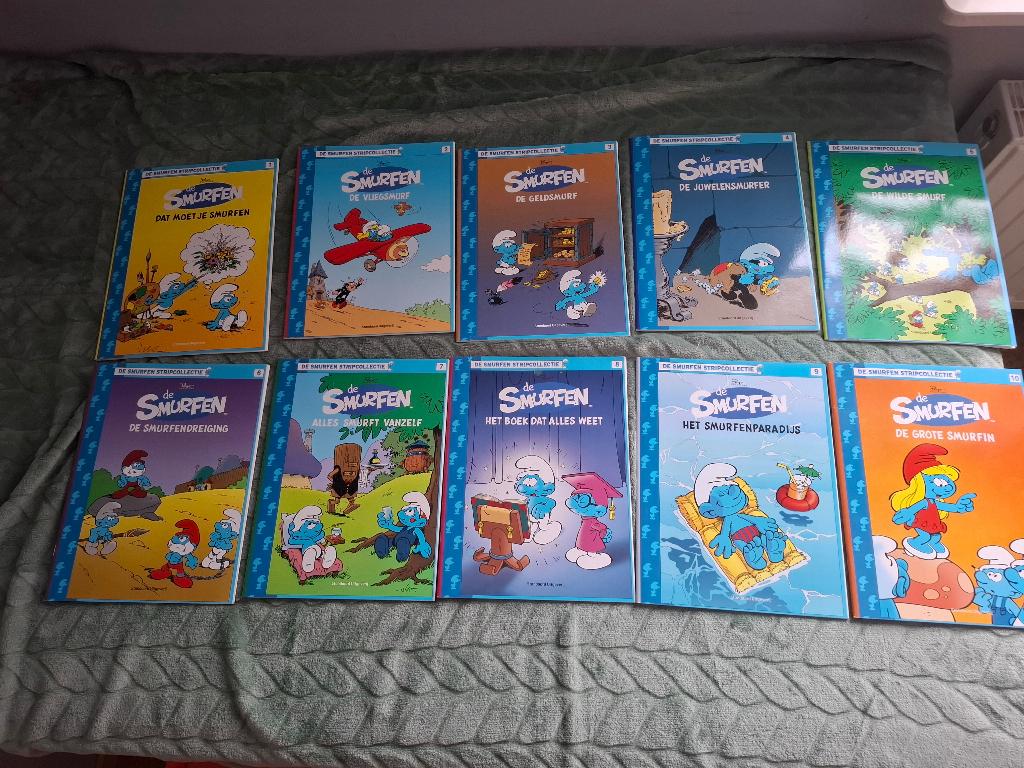 de smurfen stripcollectie, Boeken, Stripverhalen, Meerdere stripboeken, Ophalen, Zo goed als nieuw