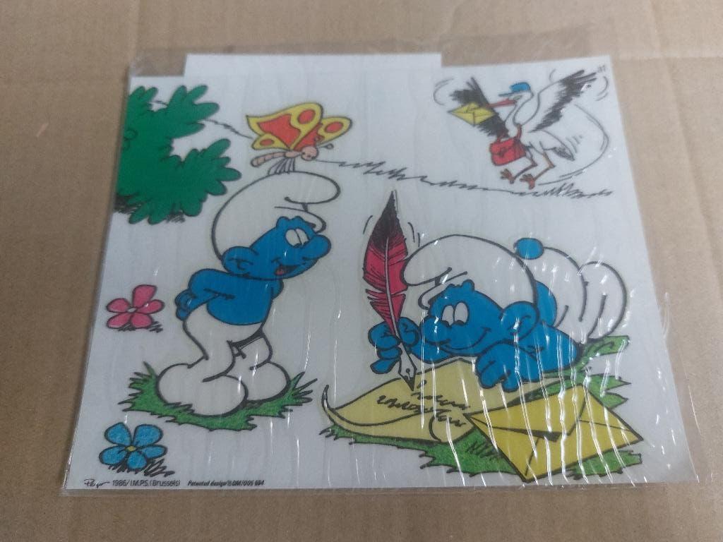 Sticker met magische kaarten van de smurfen, Boeken, Ophalen of Verzenden, Nieuw