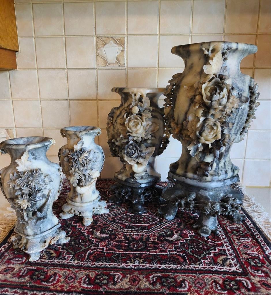 Vases faits à la main., Enlèvement