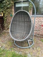 Hangstoel / Egg chair met standaard – OLTRE, Tuin en Terras, Ophalen, Zo goed als nieuw, Metaal